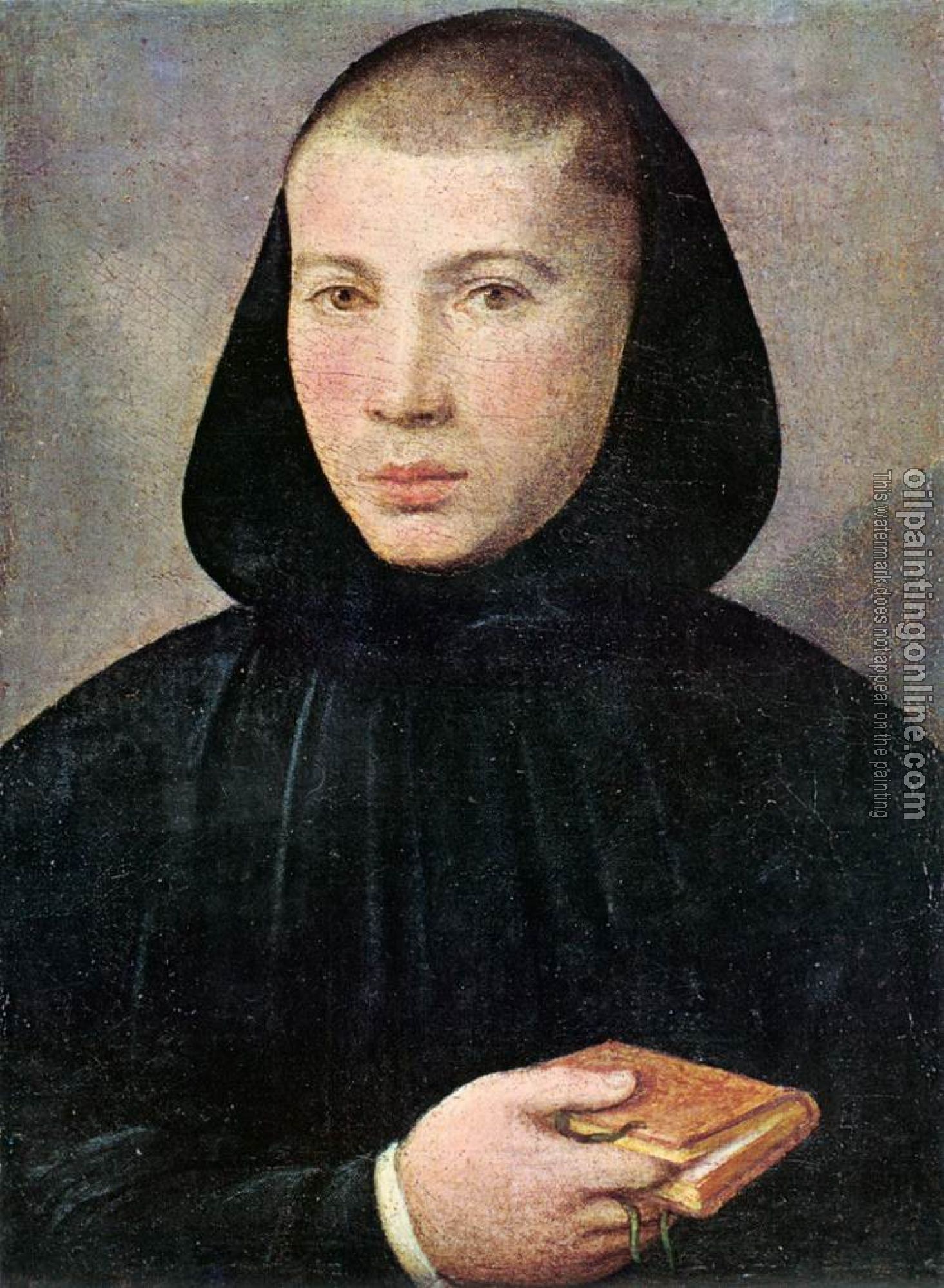 Caroto, Giovanni Francesco - Portrait of a Young Benedictine